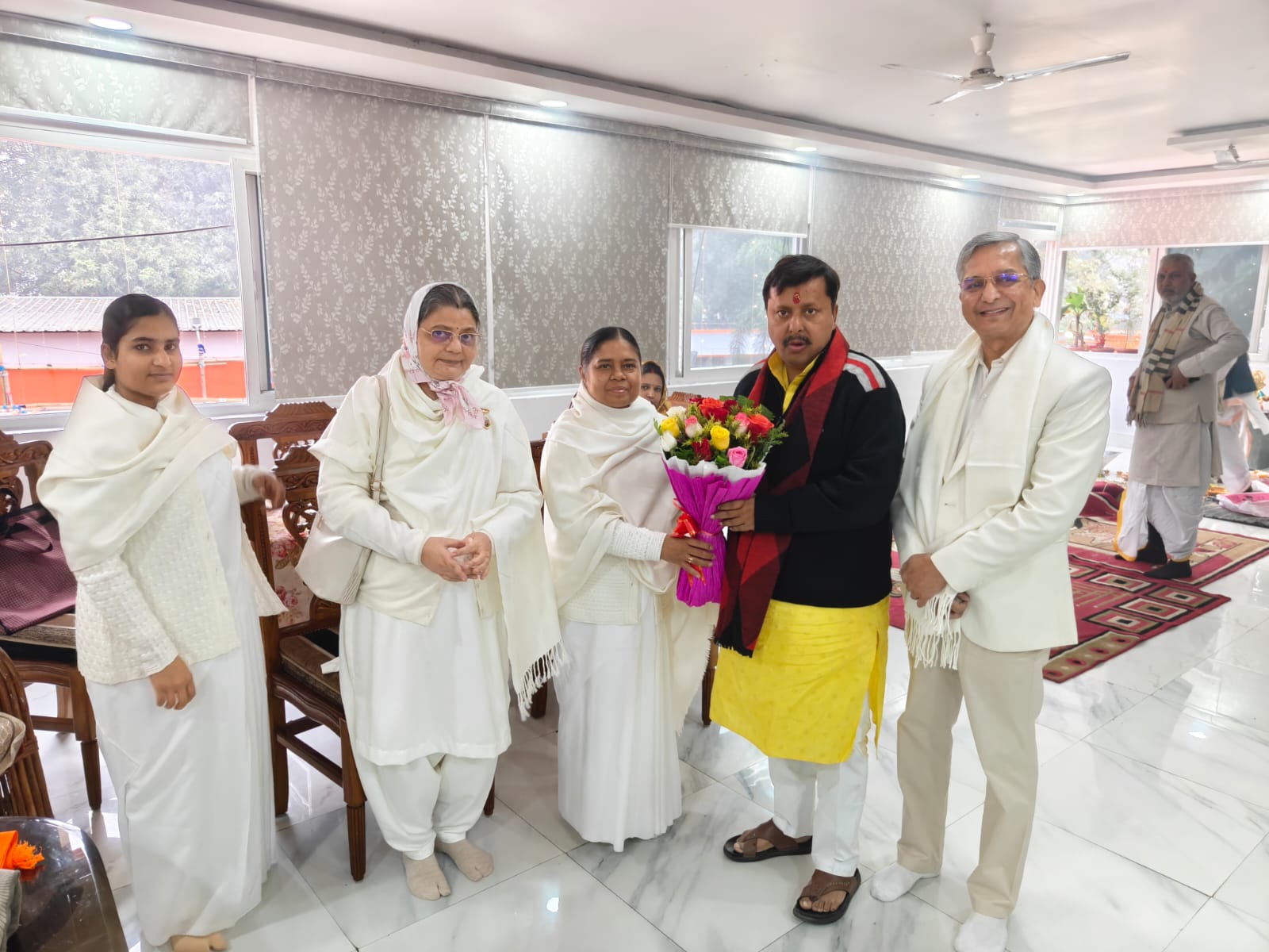 प्रजापिता ब्रह्माकुमारी ईश्वरीय विश्वविद्यालय कंकडबाग पटना में भाजपा के नव नियुक्त राष्ट्रीय कार्यकारी अध्यक्ष नितीन नवीन का भव्य स्वागत व अभिनन्दन सम्पन्न