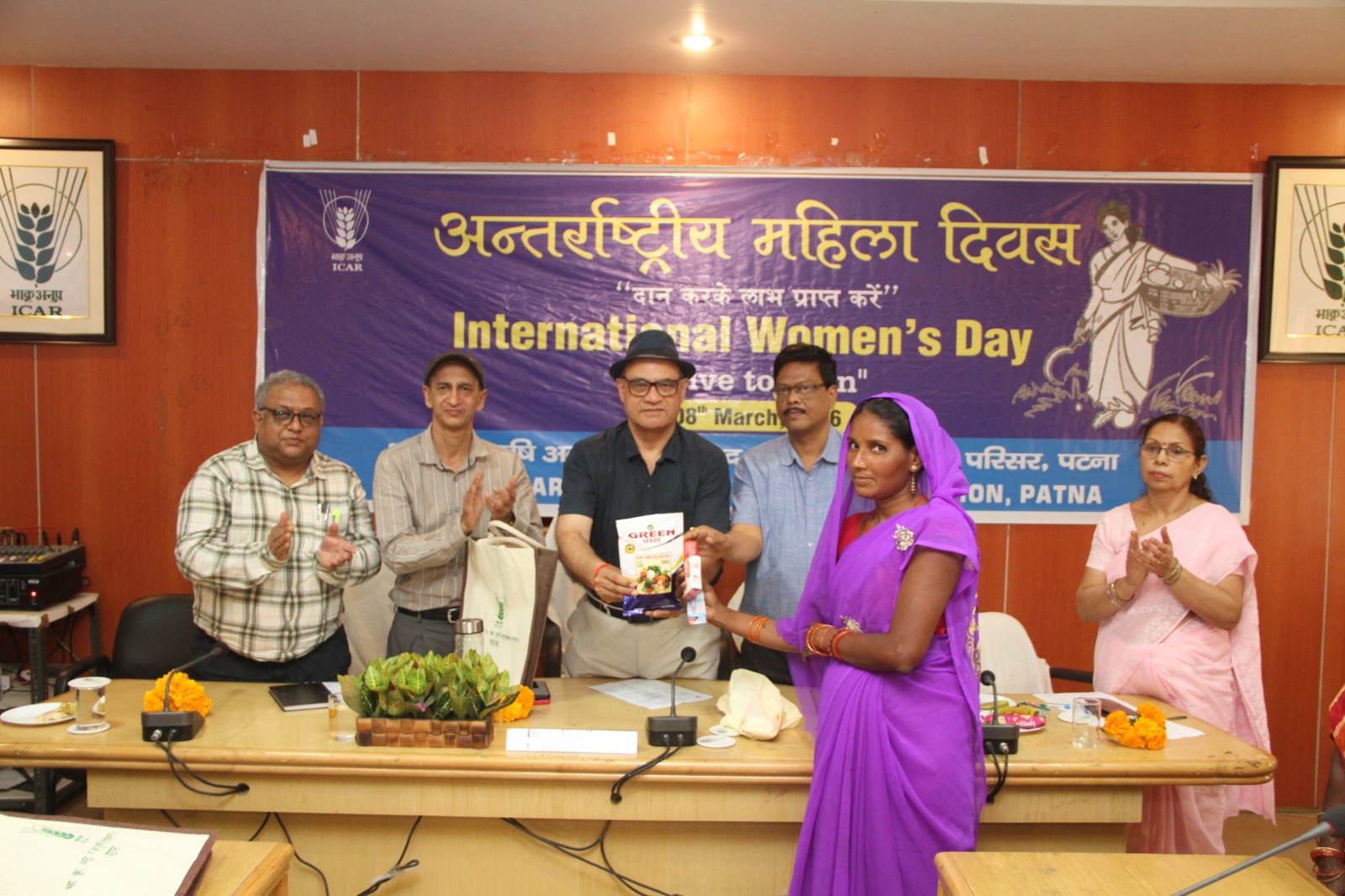 अंतर्राष्ट्रीय महिला दिवस 2026 पर कृषि अनुसंधान परिसर पटना में नारी सशक्तिकरण और समाज व कृषि में उनके महत्वपूर्ण योगदान को रेखांकित करते कार्यक्रम सम्पन्न