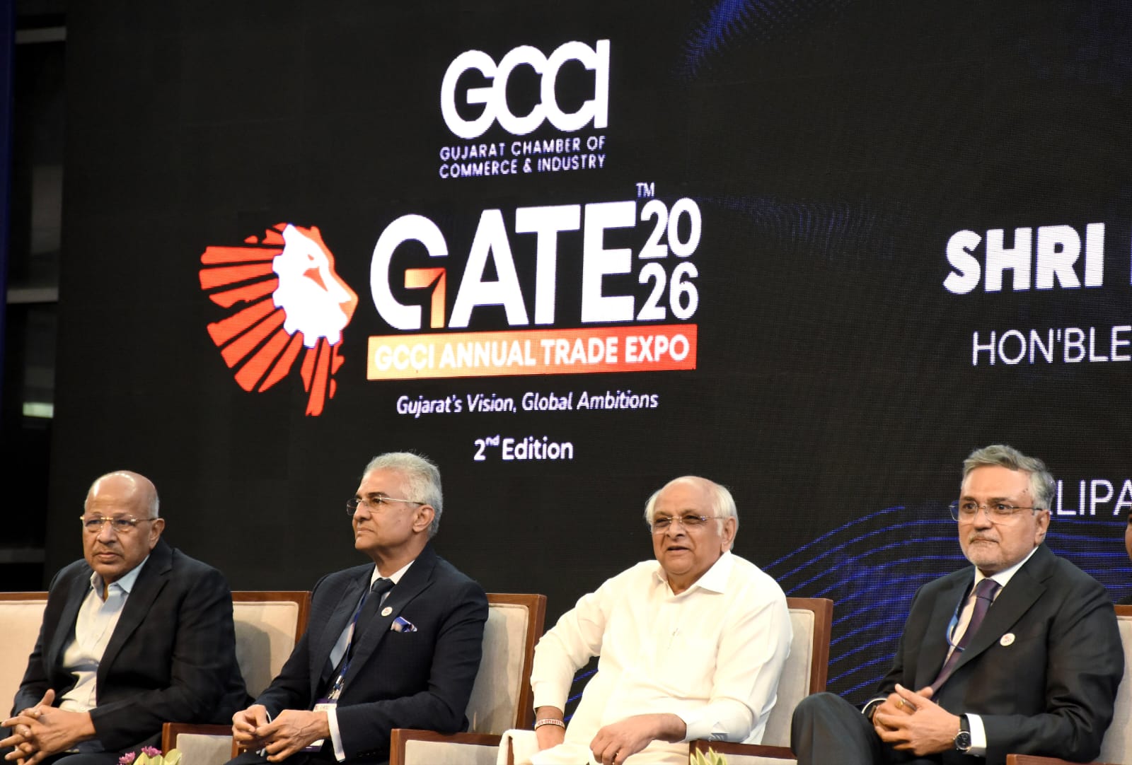 गांधीनगर में गुजरात वाणिज्य एवं उद्योग मंडल आयोजित तीन दिवसीय एनुअल ट्रेड एक्सपो का श्रीगणेश