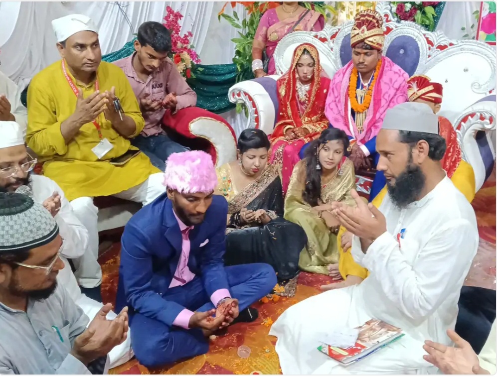 भारतीय रेड क्रॉस सोसाइटी ने गोपाला ब्रह्म स्थान में सामूहिक विवाह समारोह सम्पन्न